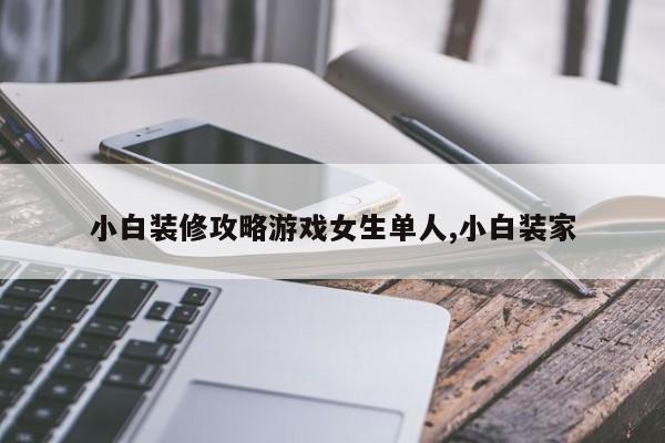 小白装修攻略游戏女生单人,小白装家