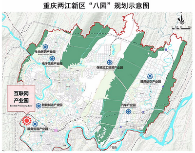 重庆两江新区属于哪个区,重庆市两江新区地图